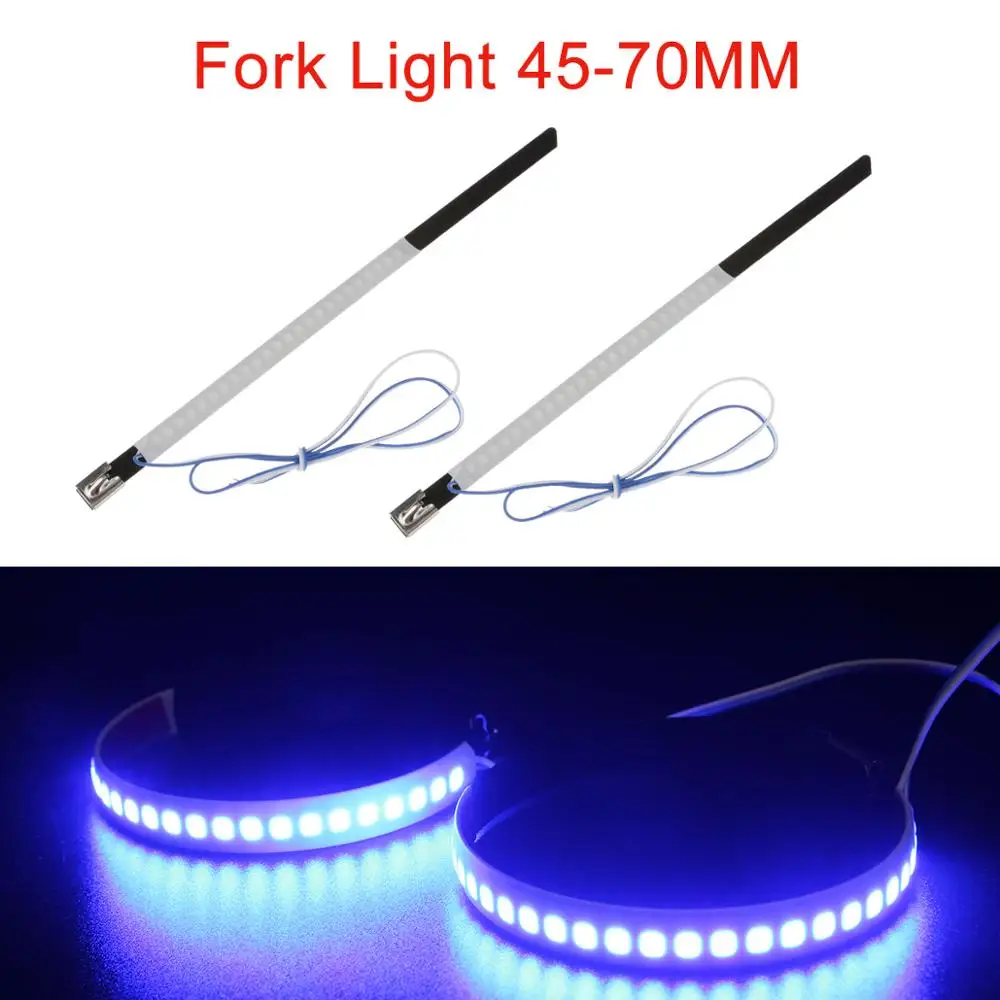 Senzeal Мотоцикл вилка светодиодный указатель поворота светильник мотоцикл