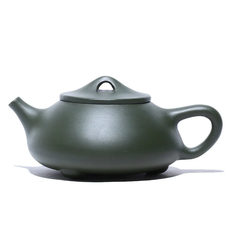 

Yixing Masters Teapot Mud Green Handmade Kettle Send Gift Box