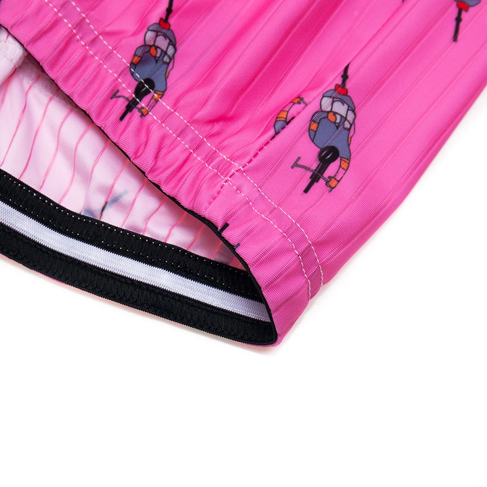 Новинка 2021 розовая велосипедная майка DOWNORUP Мужская с коротким рукавом одежда для