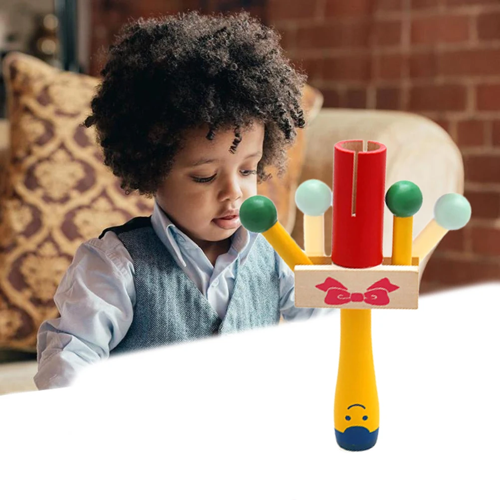 Детские игрушки деревянная ручная погремушка перкуссионный музыкальный