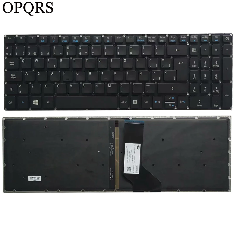 Новая испанская клавиатура для ноутбука Acer Extensa EX251 EX2511G RU 2520G EX2520G SP keybord подсветка