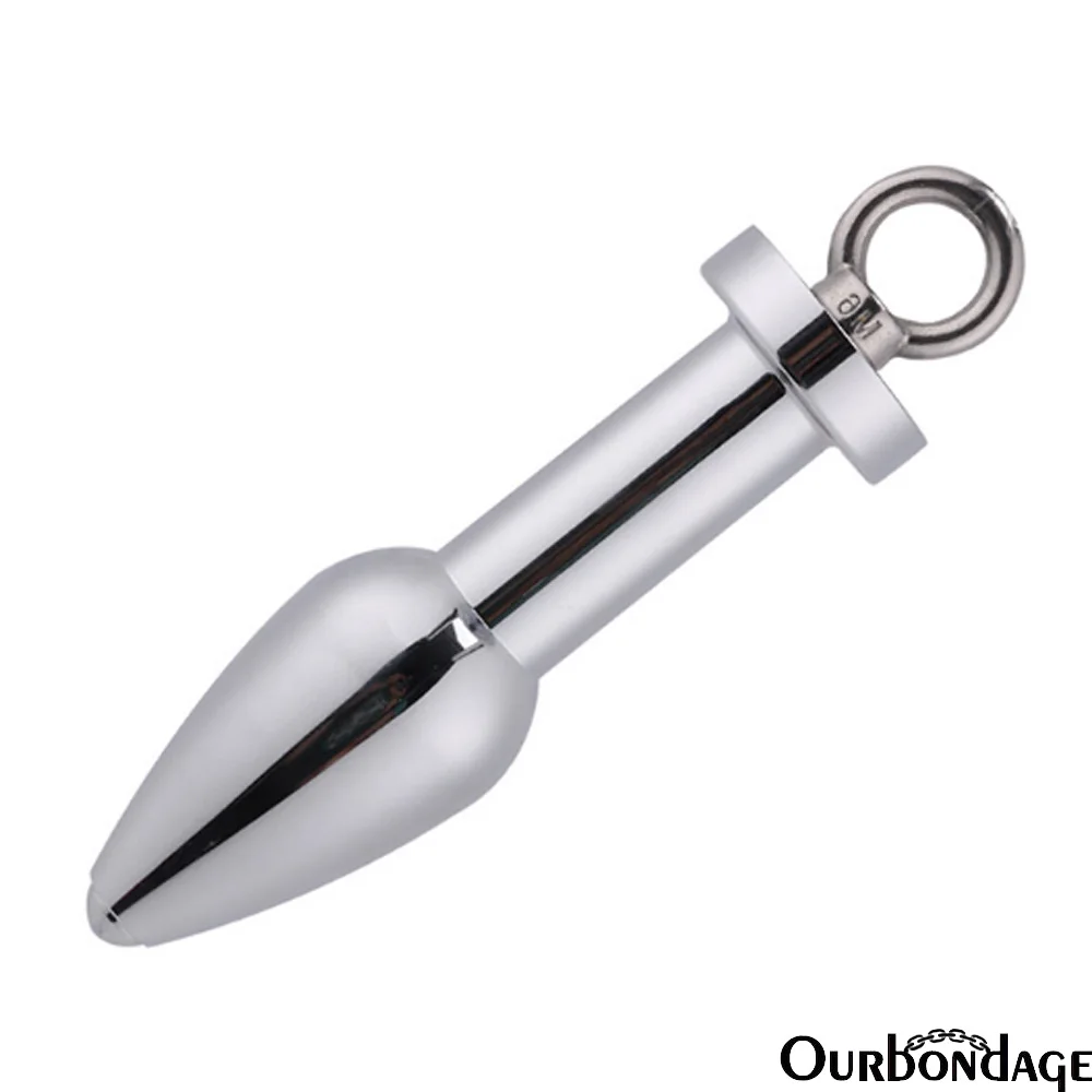 Ourbondage Алюминий сплав Анальный расширение расширитель с внутренней подкладкой из