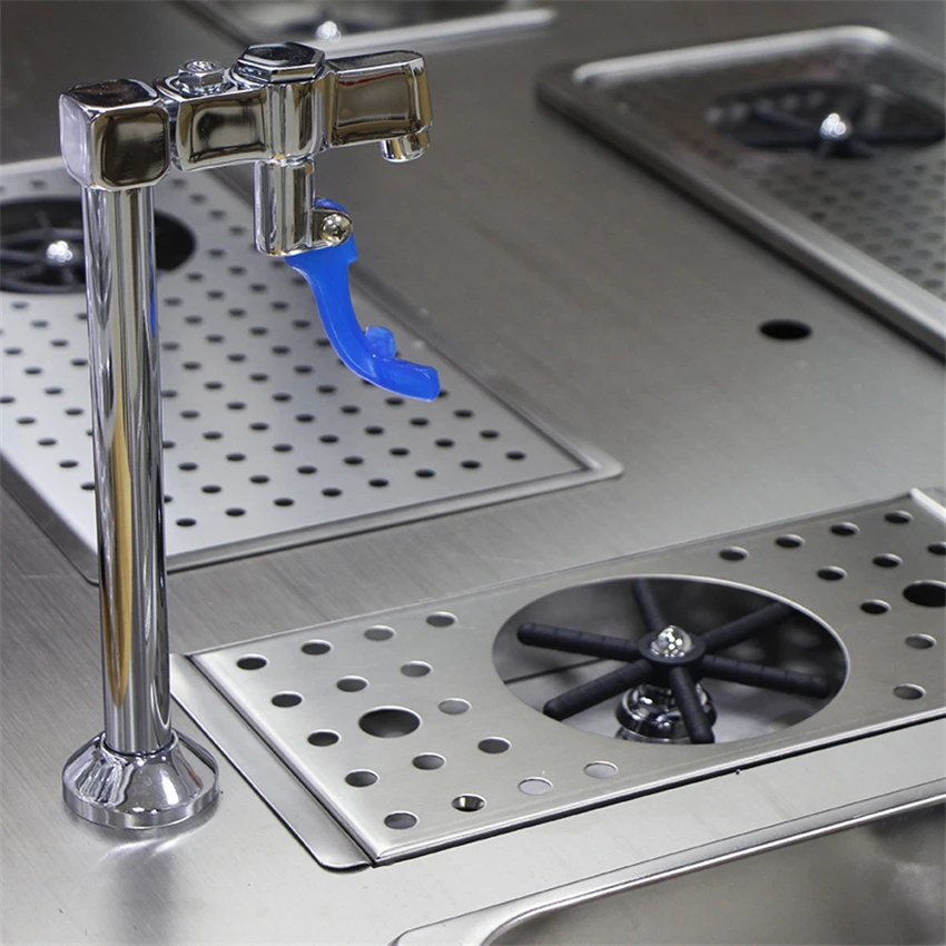 Стеклянная ополаскиватель из нержавеющей стали капельная панель лотка