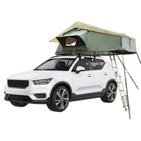 high quality camping outdoor automatic hard shell foldable 2 person car roof top rooftop tent
