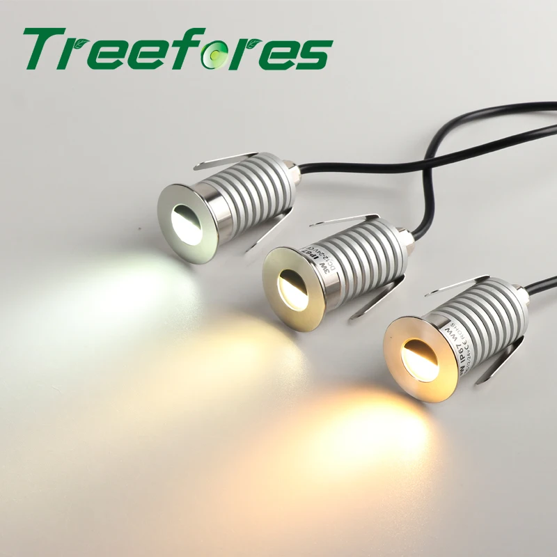 1 Вт 3 12В 24В IP67 мини затемнения светодиодный светильник для потолка из D28mm CREE