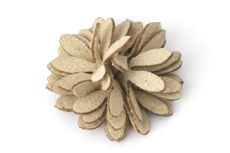 JH 25mm 20pcs 008 25 мм 20 шт./лот в форме цветка замша/ткань кисточка для смешивания цветной брелок для изготовления ювелирных изделий DIY серьги кулон - Цвет: JH 25mm 20pcs 008