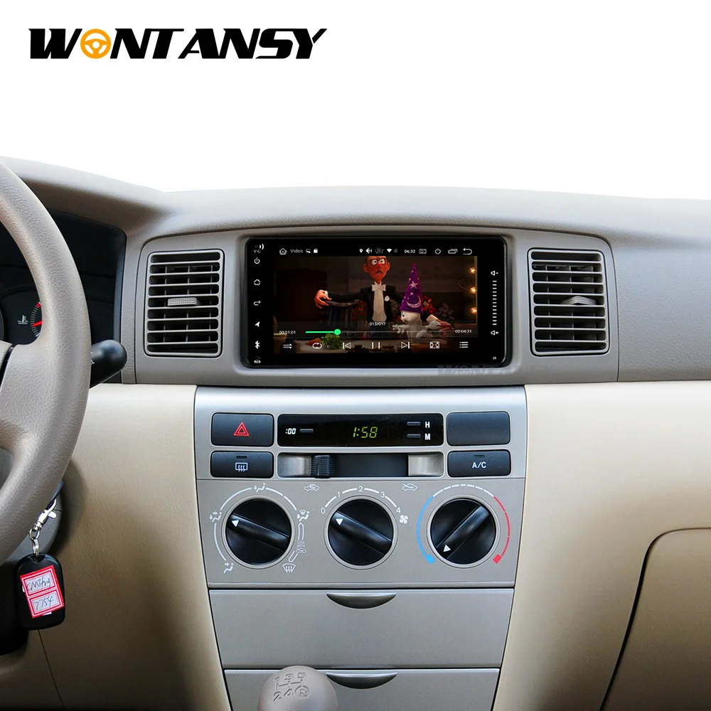 Android 9 0 PX30 HG автомобильный dvd для Toyota Terios Старый Corolla Camry Prado RAV4 Универсальный