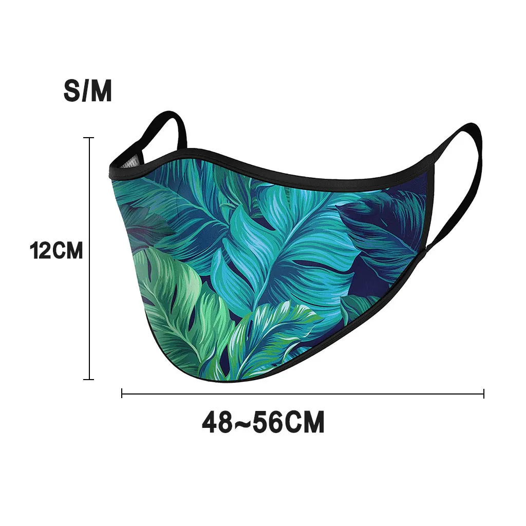 Маска с принтом черепа для взрослых модный дизайн защита от пыли маска рта