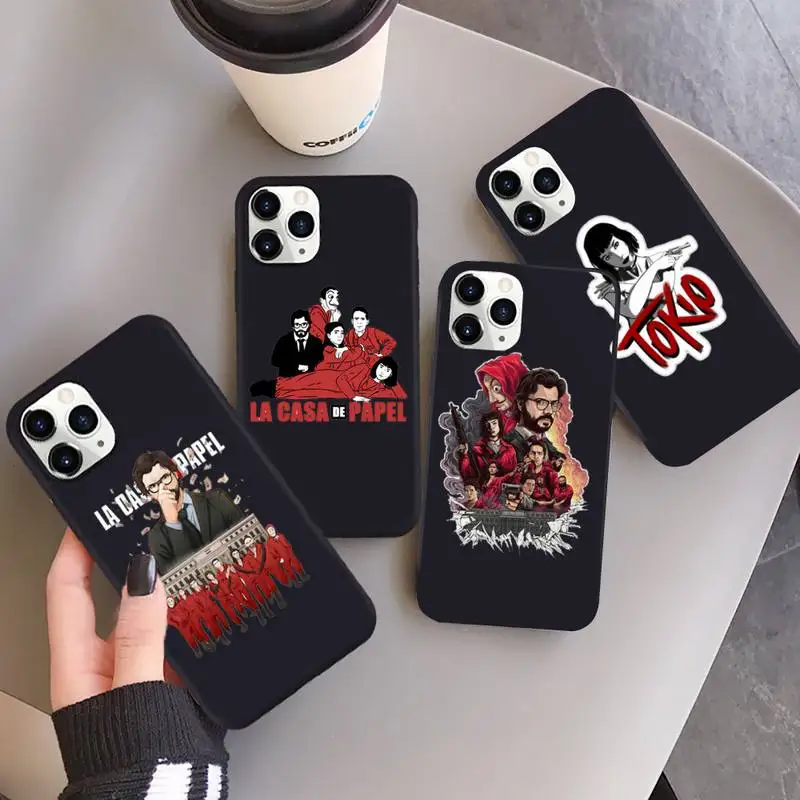 

Money Heist Phone Case for iPhone 13 12 11 mini pro XS MAX 8 7 6 6S Plus X SE 2020 XR