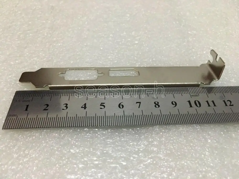 Стандартный полнопрофильный кронштейн VGA DP для видеокарты nVIDIA AMD ATI с двумя