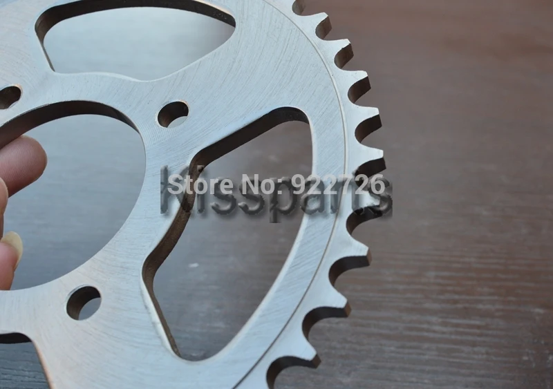 Задняя звездочка мотоцикла 34-36-48 T 125 для Suzuki Hyosung Kawasaki HMZ EN GS 428 GN125 RG125 подъем