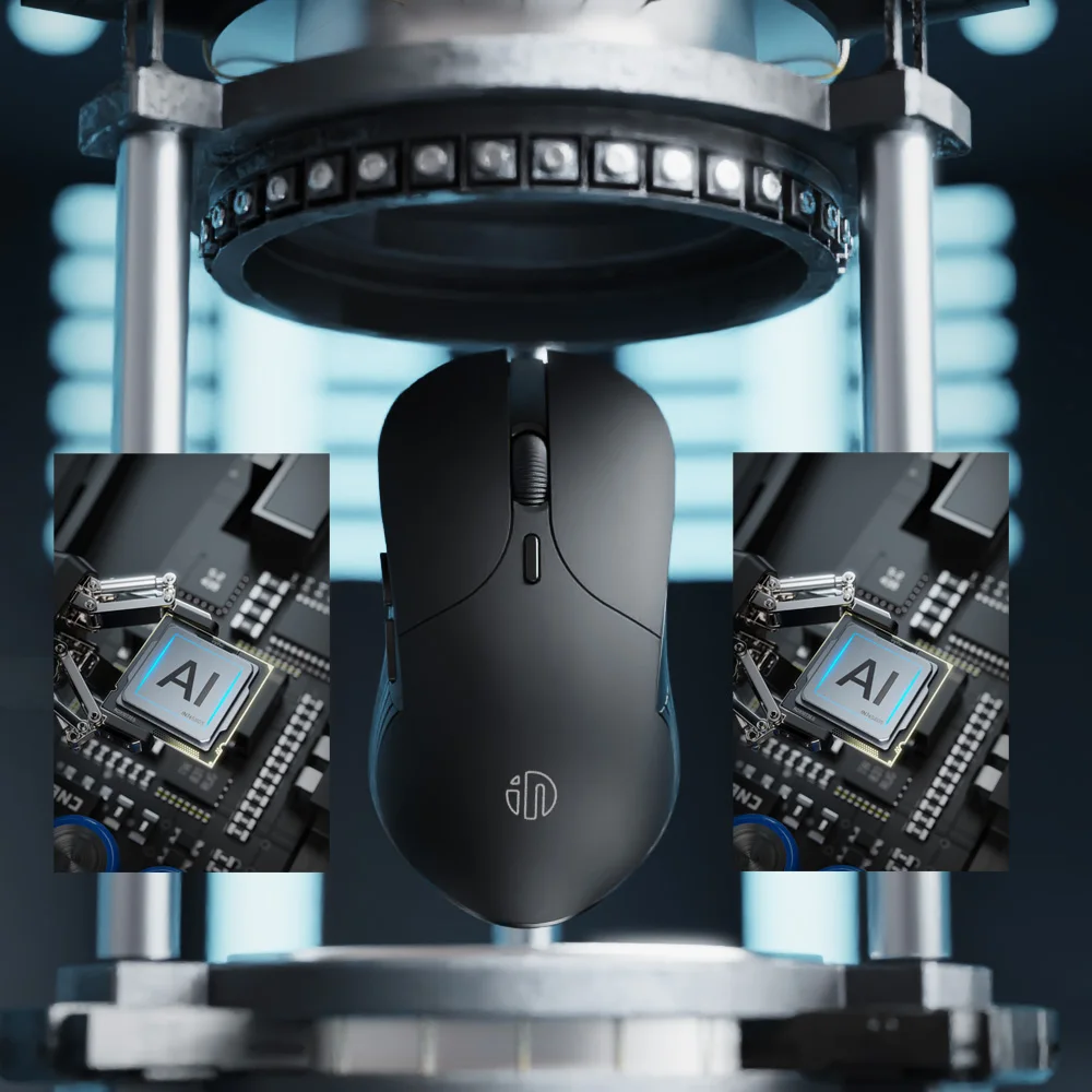 

AI Voice Mouse Wireless Mouse Ergonomic USB Optical 2.4Ghz 1600 DPI Silent Mause Mini Noiseless Mice For PC Laptop Mac