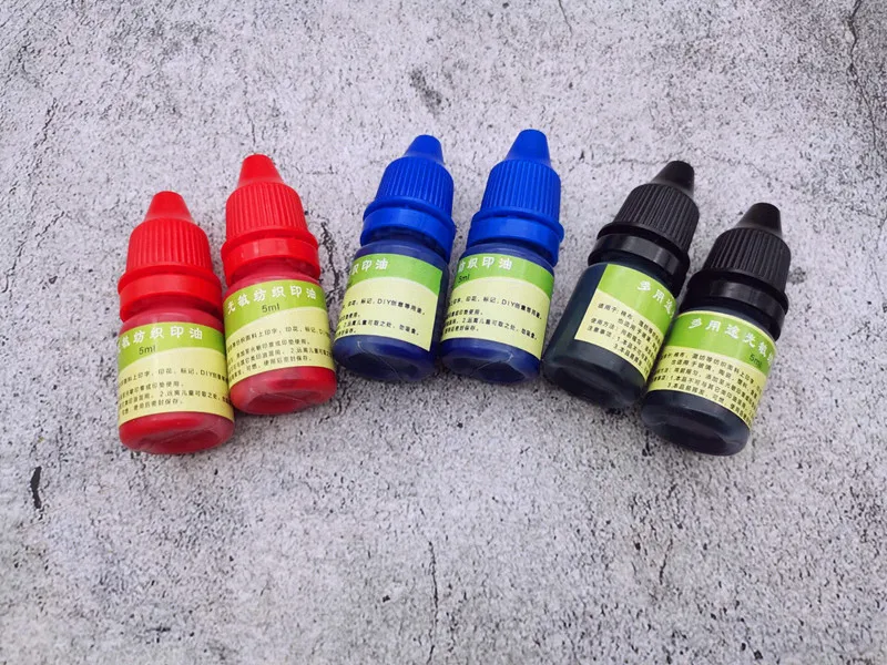 10 мл чернильная печать одежда штамп специальная детская для детей дошкольного