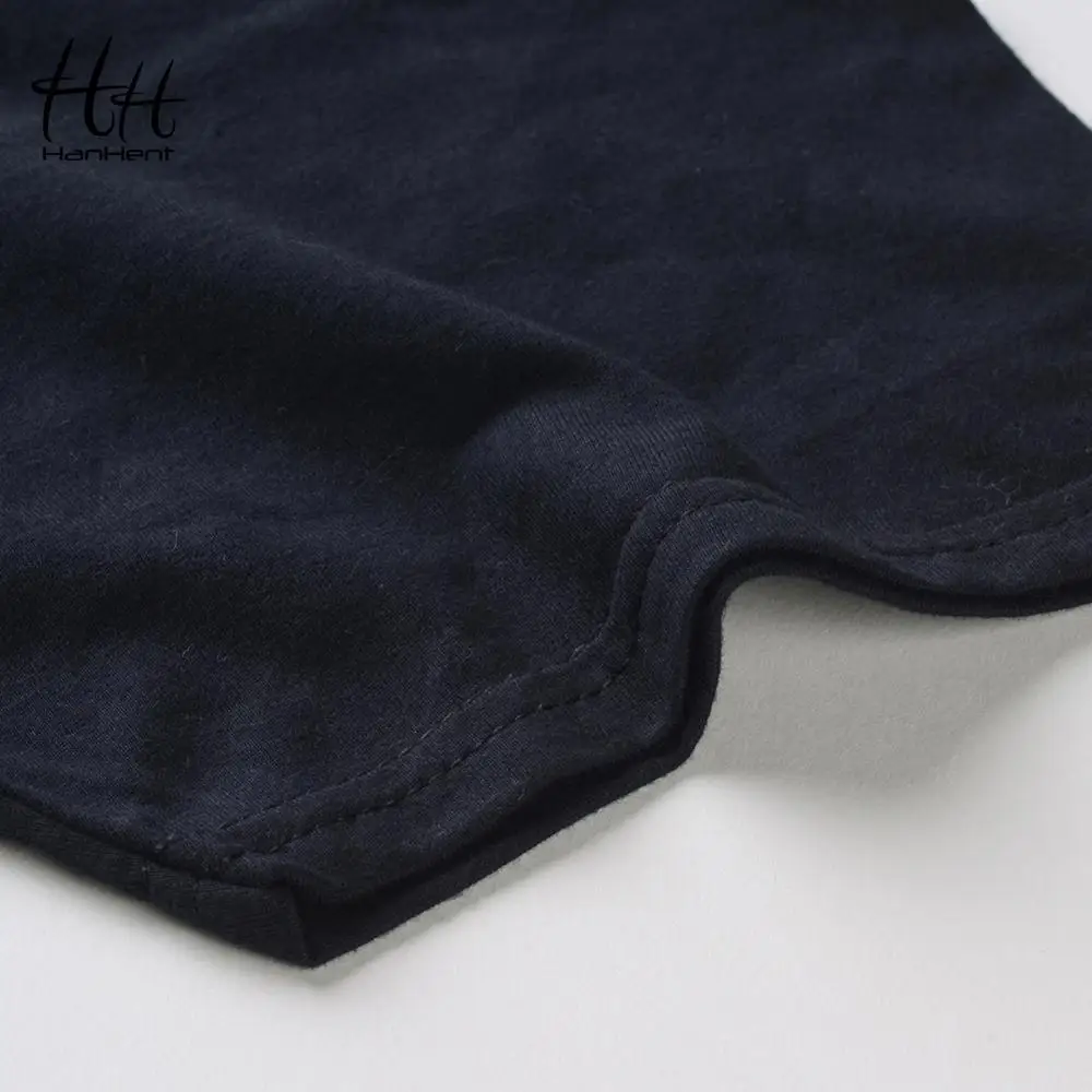 HanHent Unlock Me забавная футболка Мужская Летняя короткая черные гики Повседневная