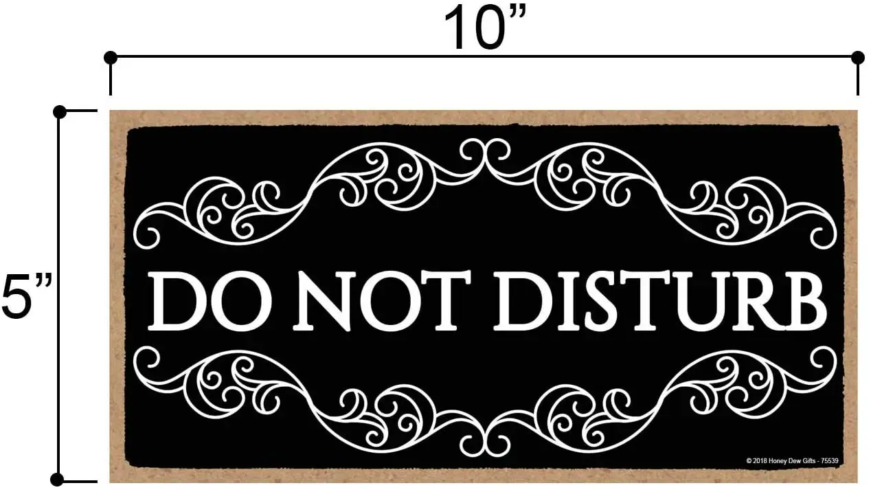 

Do Not Disturb Sign Hanging Decor, Decorative Wood Sign Home Decor