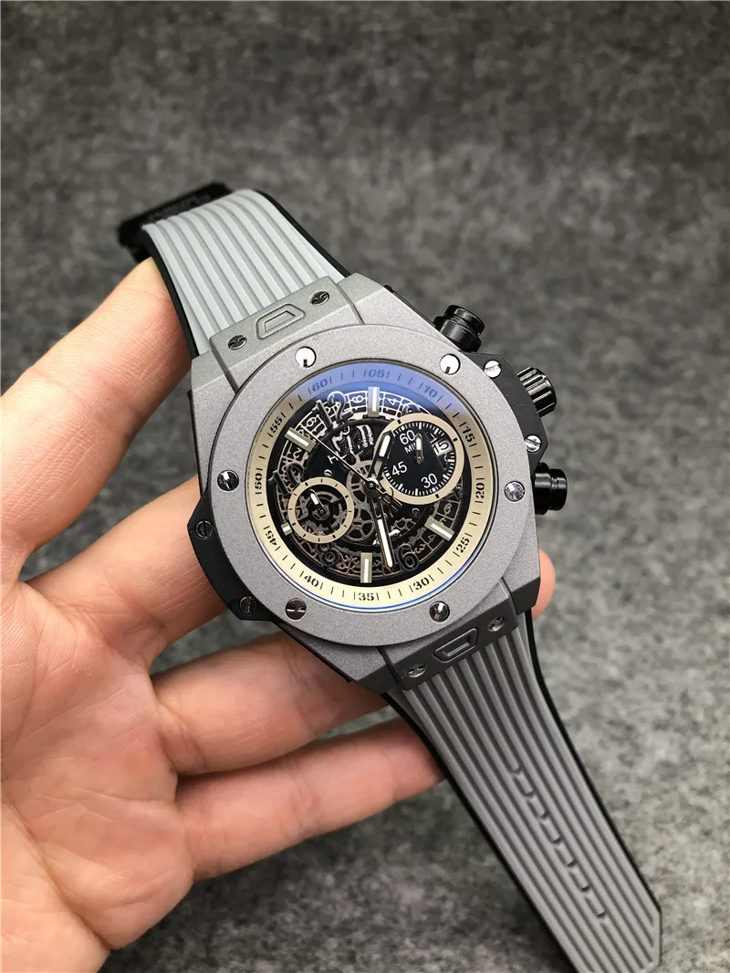 Лидирующий бренд Мужские часы Роскошные Бизнес водонепроницаемые спортивные