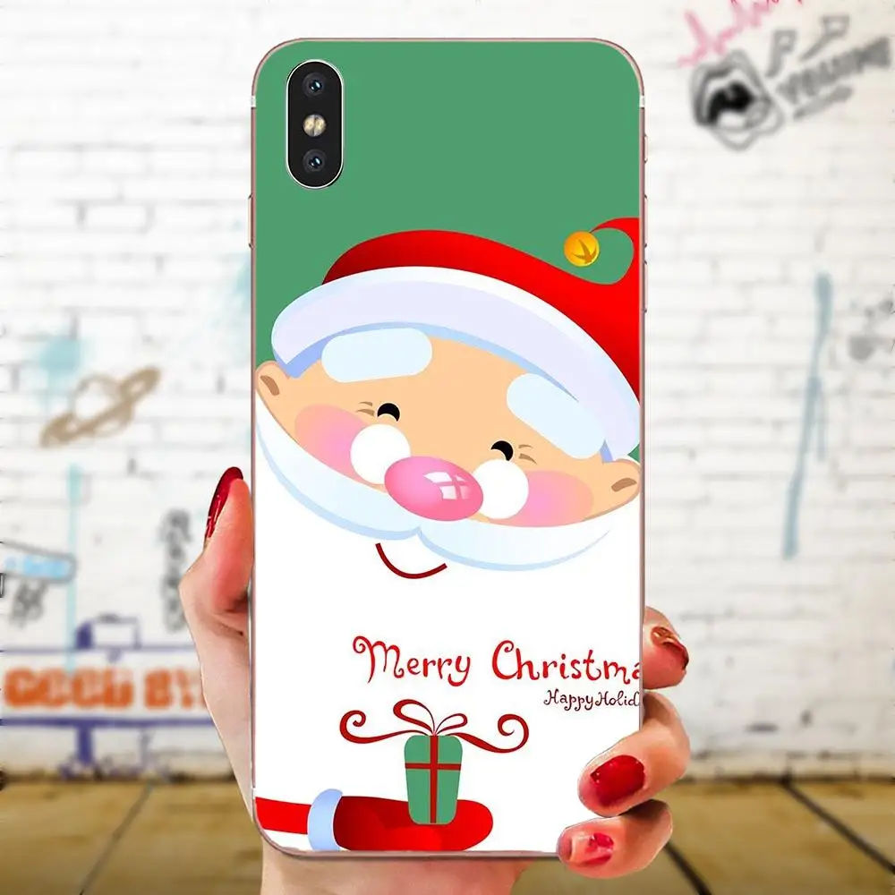 Для Huawei Honor 4C 5A 5C 5X6 6A 6X7 7A 7C 7X8 8C 8S 9 10 10i 20 20i Lite Pro чехол-накладка для мобильного телефона из ТПУ на Рождество год дизайн - Цвет: as picture