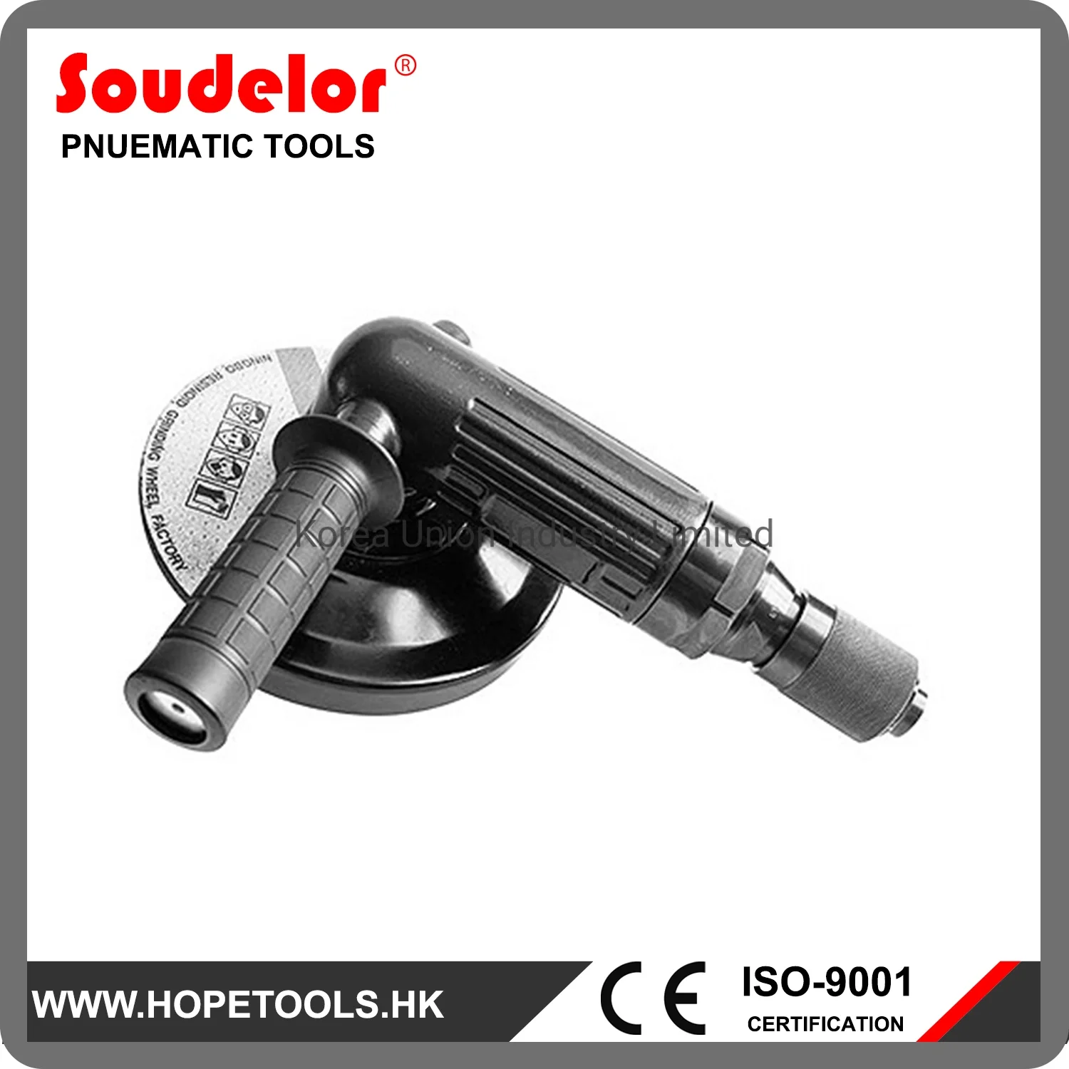 UI-4105 Professional Pneumatic Grinding Tools Roll Type 7 Air Angle Grinder