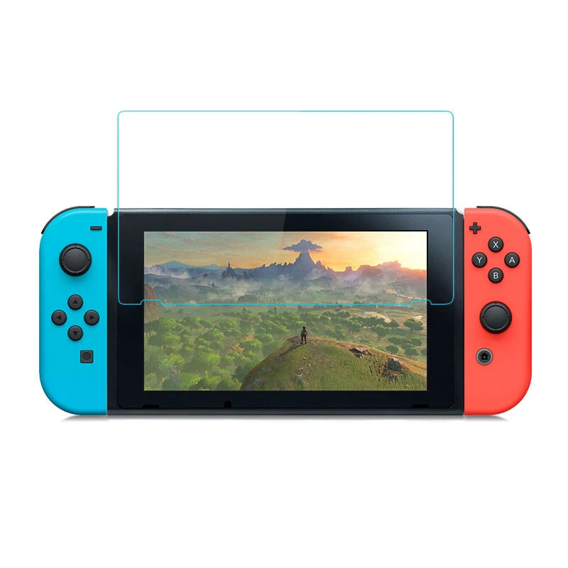 Защитная пленка для экрана 9H HD из закаленного стекла ПЭТ консоли Nintendo Switch NS