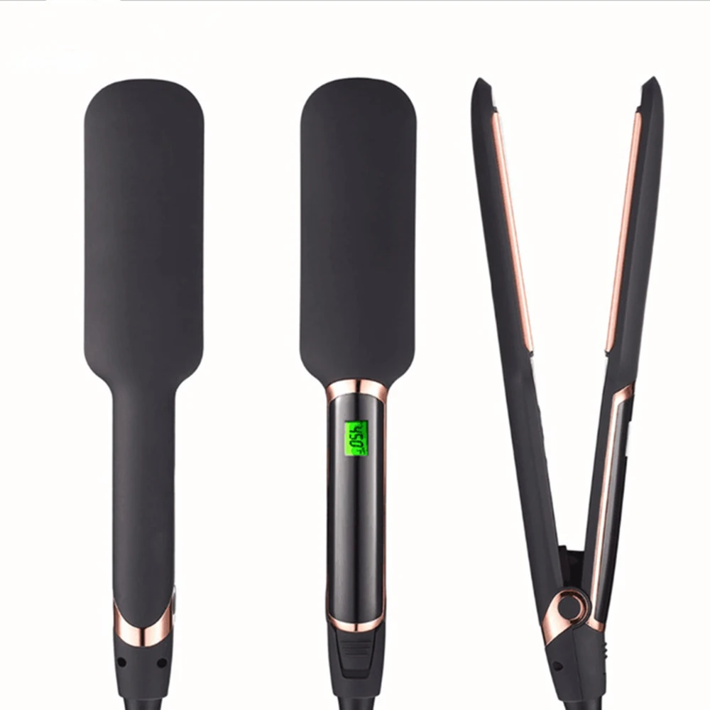 Выпрямитель для волос 450F с инфракрасной широкой нагревательной пластиной плойка