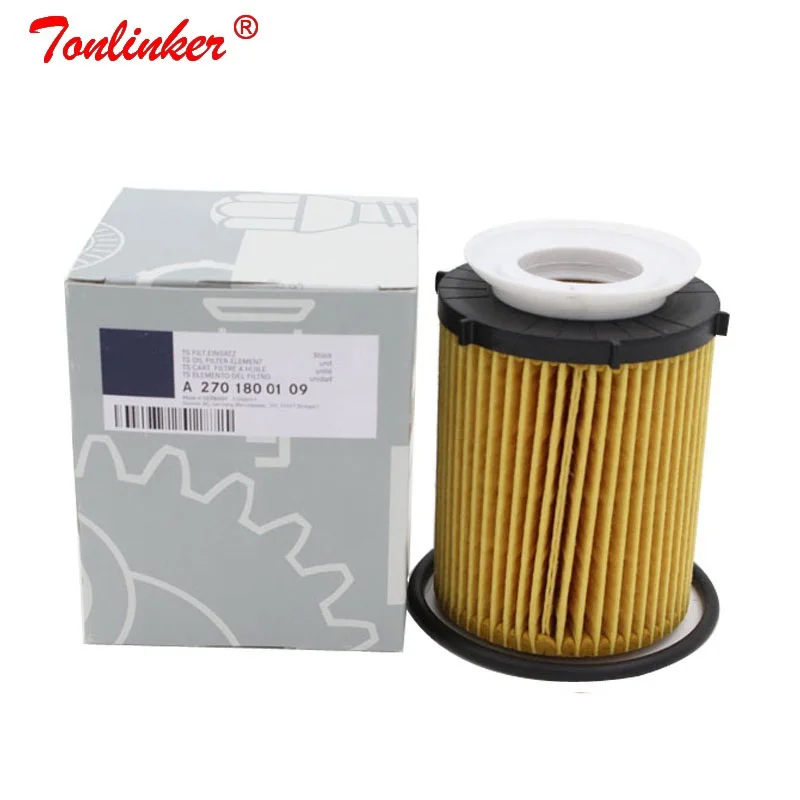 

Oil Filter A2701800109 1Pcs For Mercedes E-CLASS W212 A207 C207 S212 2013-2019/W213 A238 C238 S213 2016-19 Model Car Oil Fiilter