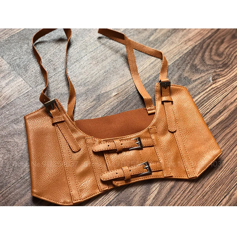 Ремень в готическом стиле для Хэллоуина Средневековый Ренессанс кожаный пояс