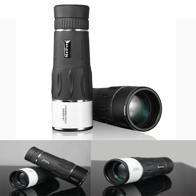 

35X95 Monocular Eyepiece Telescope monoculo Long range for Camping Hunting Lll High power Zoom binoculars scopes