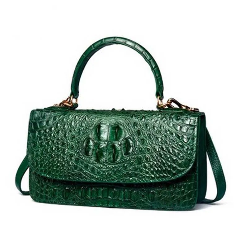 

yuanyu new real Thailand crocodile handbag real crocodile leather fashion casual women crocodile handbag