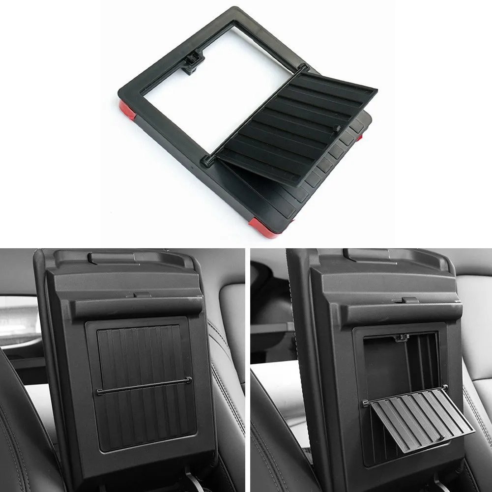 

Car Center Console Organizer Covers For Tesla Model 3 Y 2016-2021 Auto Armrest Hidden Storage Box Tray Car Interior Accessories