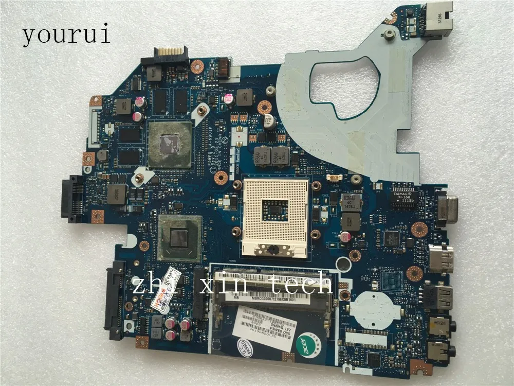 Материнская плата yousui для Acer aspire 5750 5750G материнская ноутбука MBRCG02007 MB. Rcg020007 P5WE0