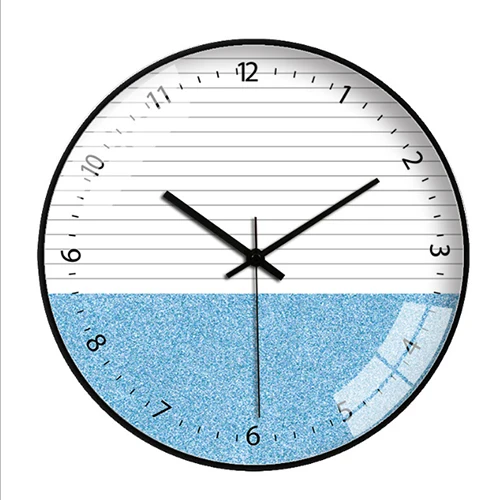 

Золотые настенные часы, современные минималистичные круглые бесшумные кварцевые украшения для гостиной, 12 дюймов