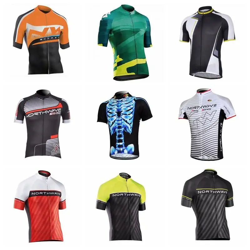 Мужская NW Northwave летняя футболка для велоспорта Ropa Ciclismo быстросохнущая профессиональная одежда для велоспорта топы для велосипеда Maillot K122708