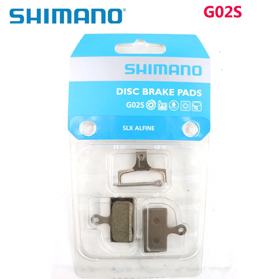 SHIMANO G02S G03A полимерная тормозная колодка обновленная от G01S для BR-M9000/M9020/M987/M8000/M785/M7000/M6000/M675/R785/R517 Запчасти для велосипедов