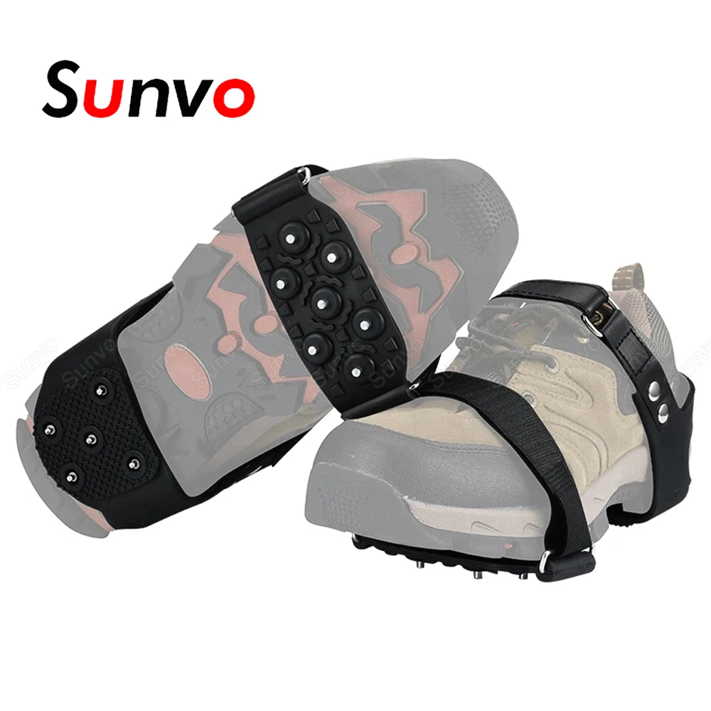 Качественные противоскользящие скобы для скалолазания на улице ботинки льда