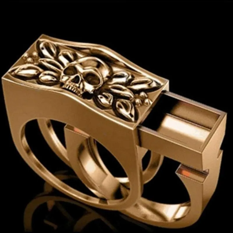 2 шт. кольца унисекс в стиле панк/хип-хоп | Украшения и аксессуары