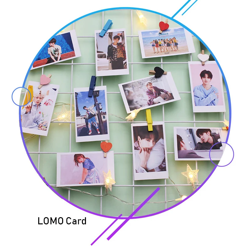 Kpop SuperM Lomo карточка для фотосъемки небольшие карты MARK TAEYONG BAEKHYUN LUCAS TEN KAI TAEMIN железная открытка-коробка для любителей книг Коллекция подарков