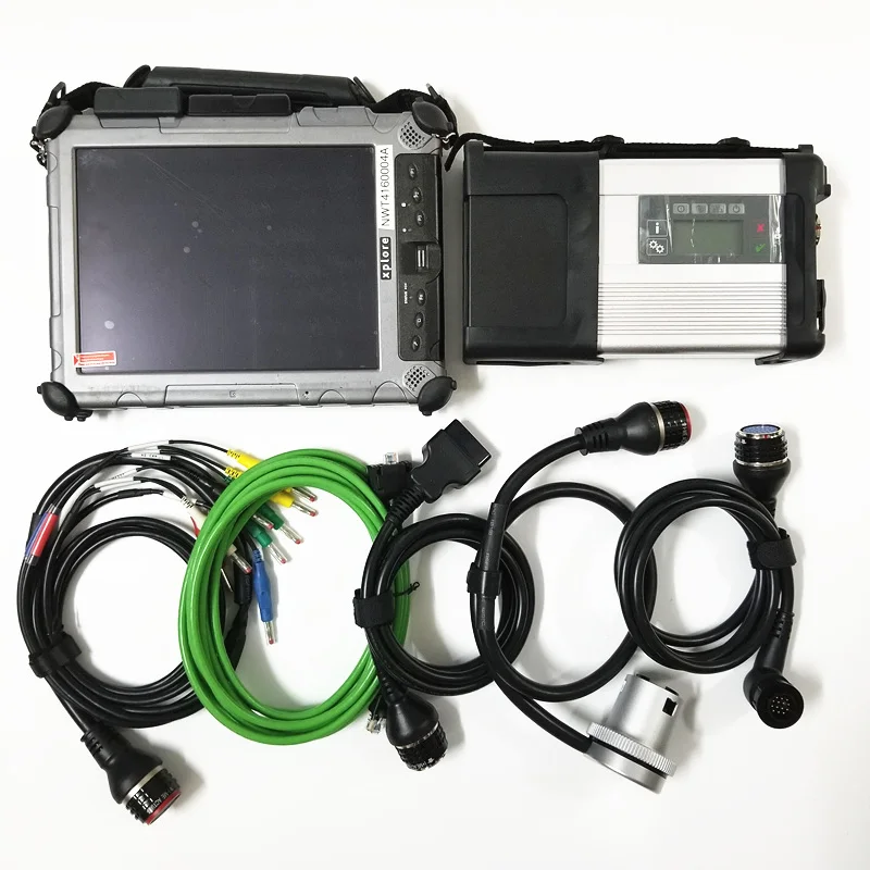 2021 03 диагностический ALLTADA MB Star C5 SD Connect с 480 ГБ SSD полный набор в xplore ix104 планшет