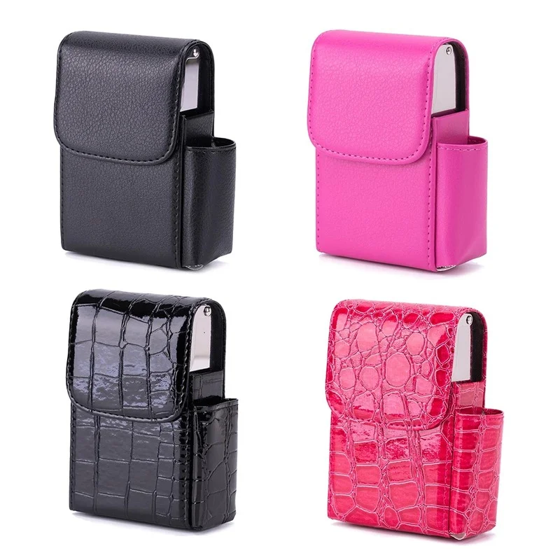 Футляр для сигарет держатель зажигалки алюминиевые инструменты курения чехол