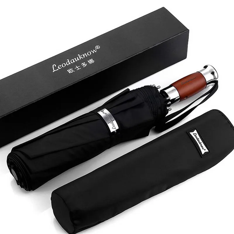 Немецкий Зонт с тремя складывающимися полностью автоматическими зонтиками от