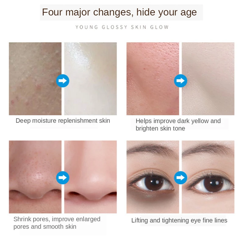 5 шт. набор для ухода за кожей лица с футляром | Красота и здоровье