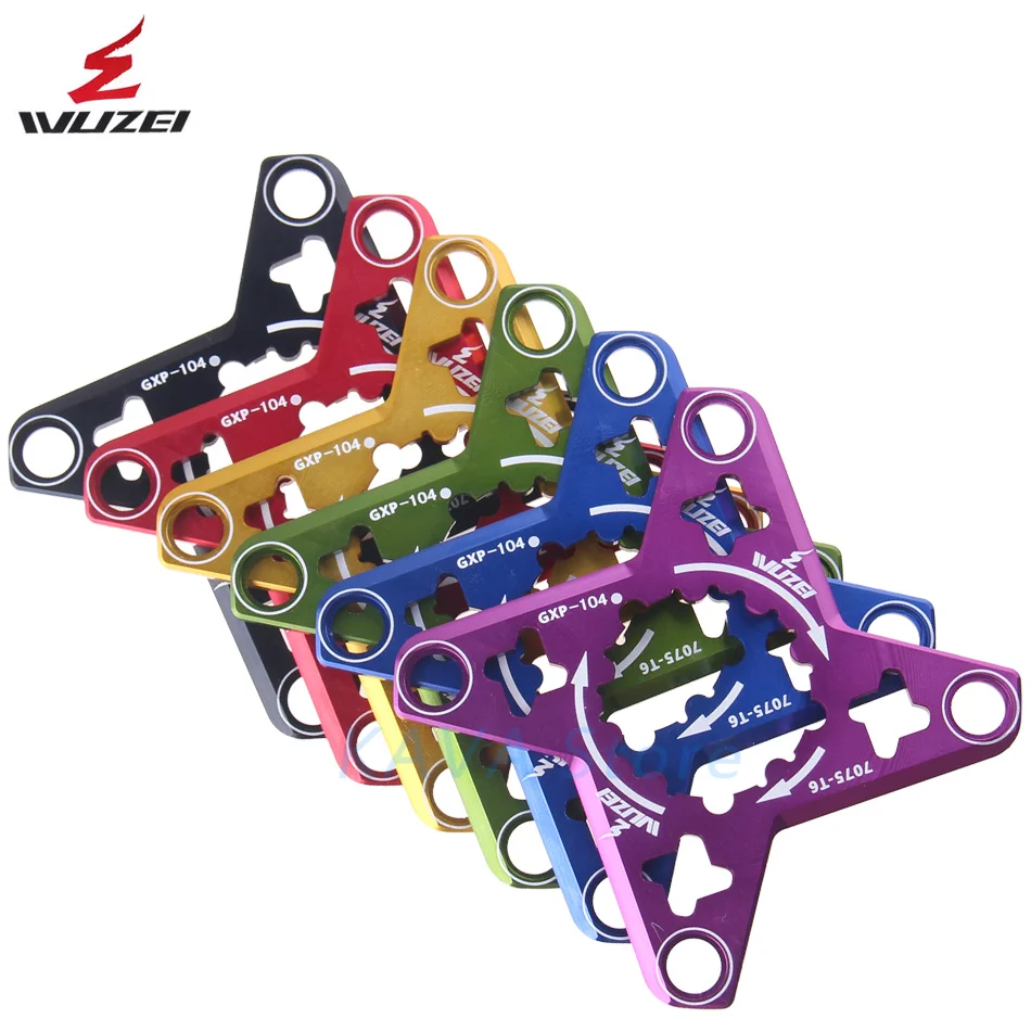 WUZEI MTB mountain bike crank adapter GXP to BCD104mm spider Adapter For SRAM XX1 X0 X9 Crank Convert Protector 1 x System Speed | Спорт и