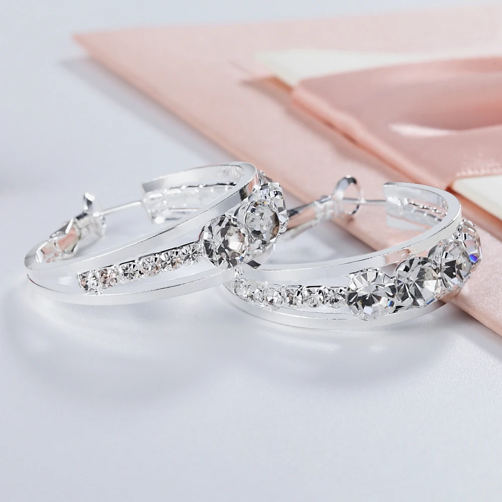 Сережки/сережки M925 серебряного цвета ювелирное изделие и аксессуары прямые