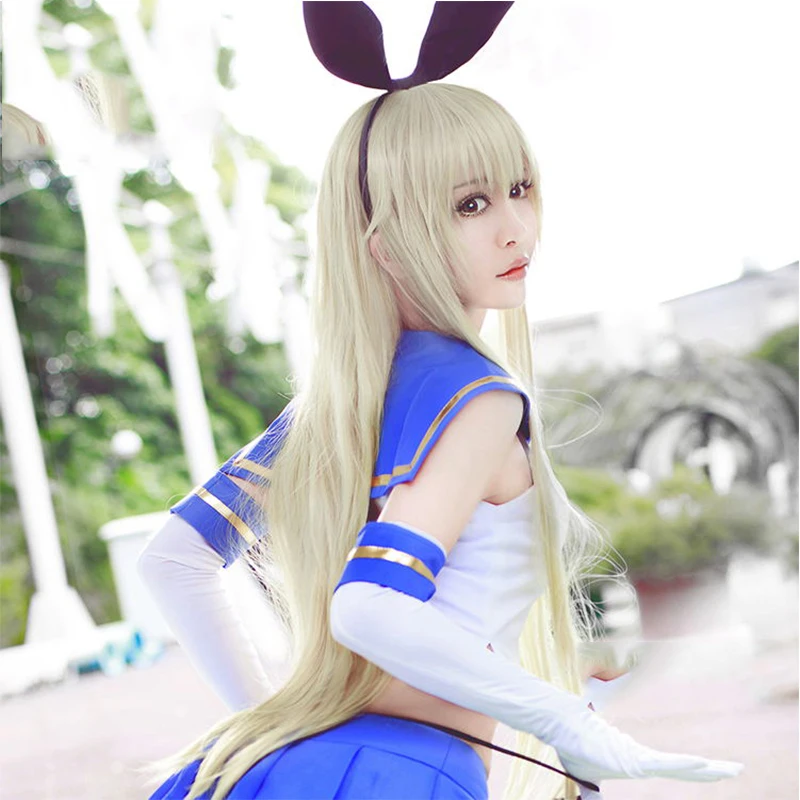 Аниме Симакадзэ парик для косплея коллекция Kantai Карнавальный костюм играть