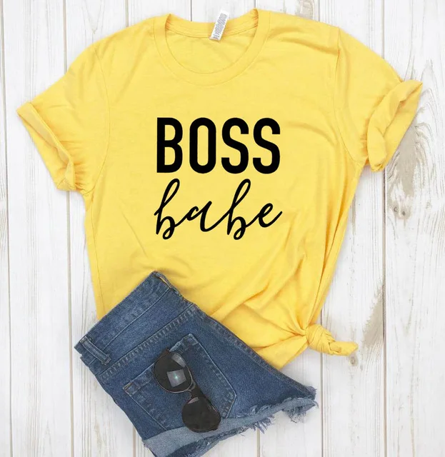 Boss lady baby, женский с надписью, футболка, смешные изделия из хлопка, футболка для леди, топ, футболка, хипстер, Tumblr, Прямая поставка, футболки