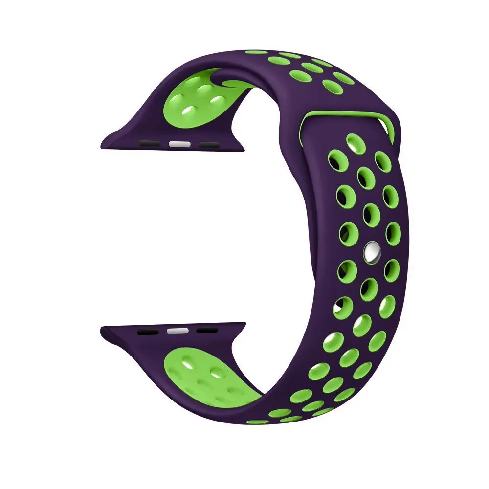 44mm Silicone Strap For Smart Watch Series 6/5 42MM Rubber Band Wrist Bracelet Adapter Apple W26 FK78 IWO 12 11 Correa |