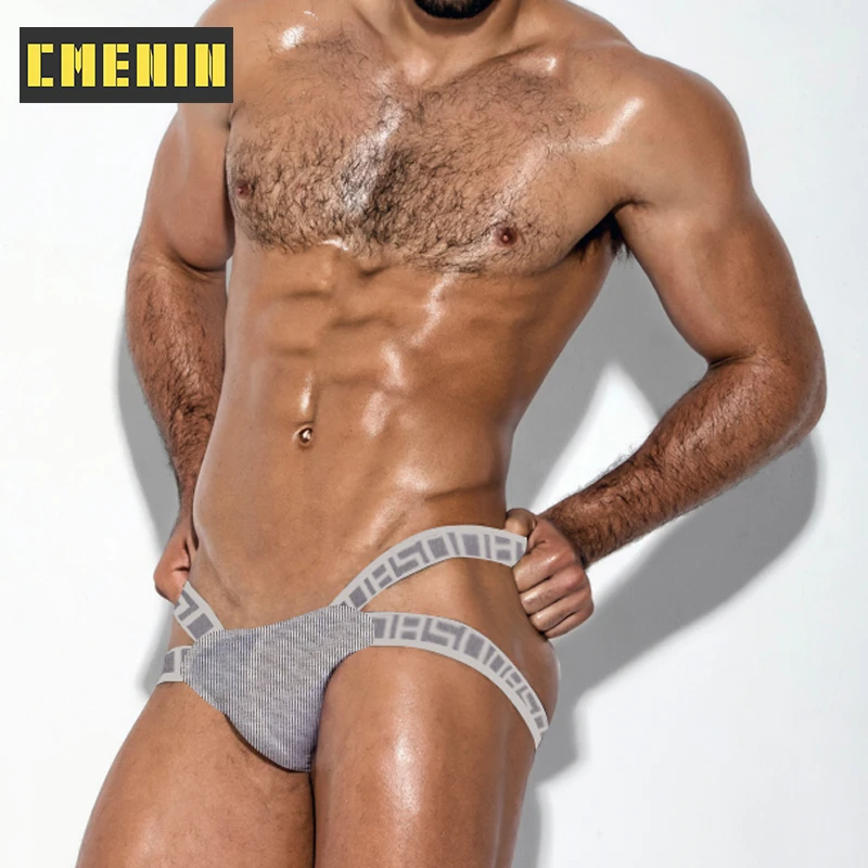 

Сексуальное быстросохнущее Мужское нижнее белье из хлопка, мужские трусы-танга, стринги и стринги, мужские трусы с мешочком s BS3126