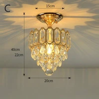 american small chandelier aisle lamp corridor table lamp porch staircase cloakroom lamp hall lamp european crystal chandelier