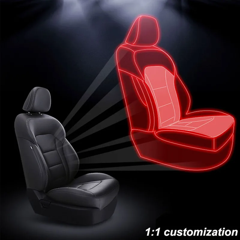 Leather Auto Car Seat Cover For Nissan Qashqai J10 J11 Kicks X Trail T31 T32 Teana J32 Tiida Versa Navara D40 Accessories 2
