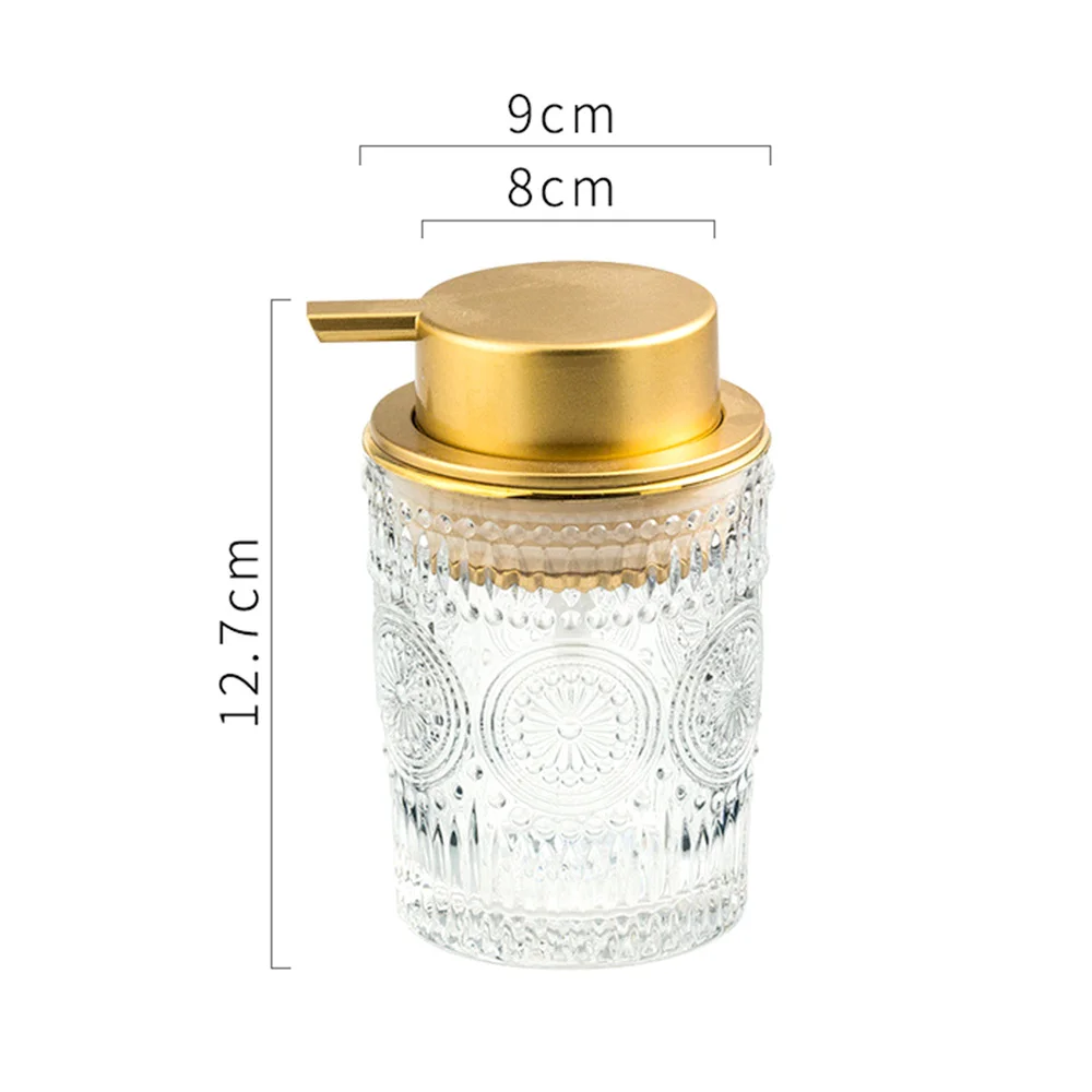 

1PC Hotel Shower Press Bottle Multi-purpose Empty Hand Sanitizer Bottle