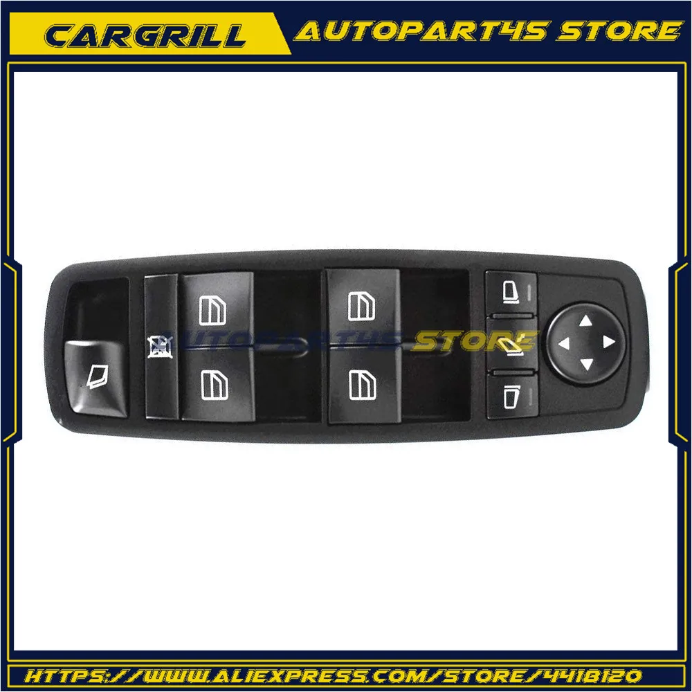 

2518300590 NEW Power Door Master Window Control Switch For Mercedes-Benz X164 W251 V251 GL350 GL450 GL550 R350 R320 R500